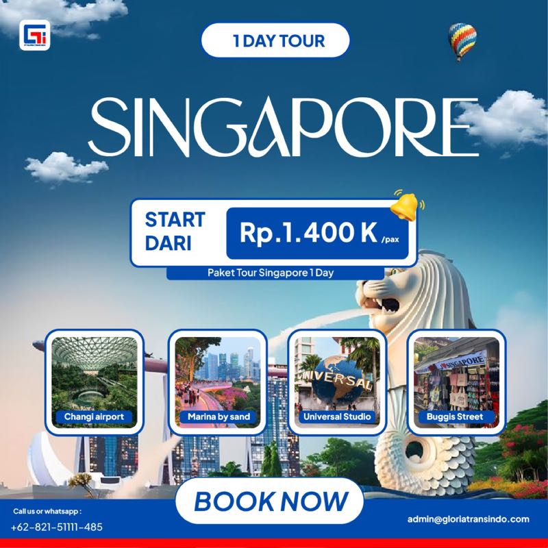 One Day Tour Singapore